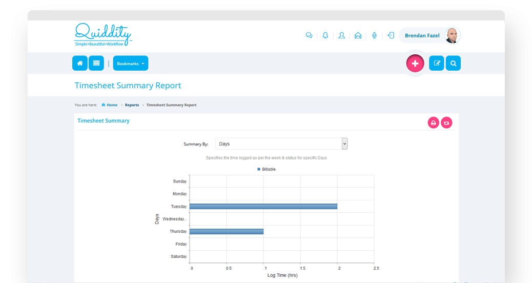 Workspace - Timesheet